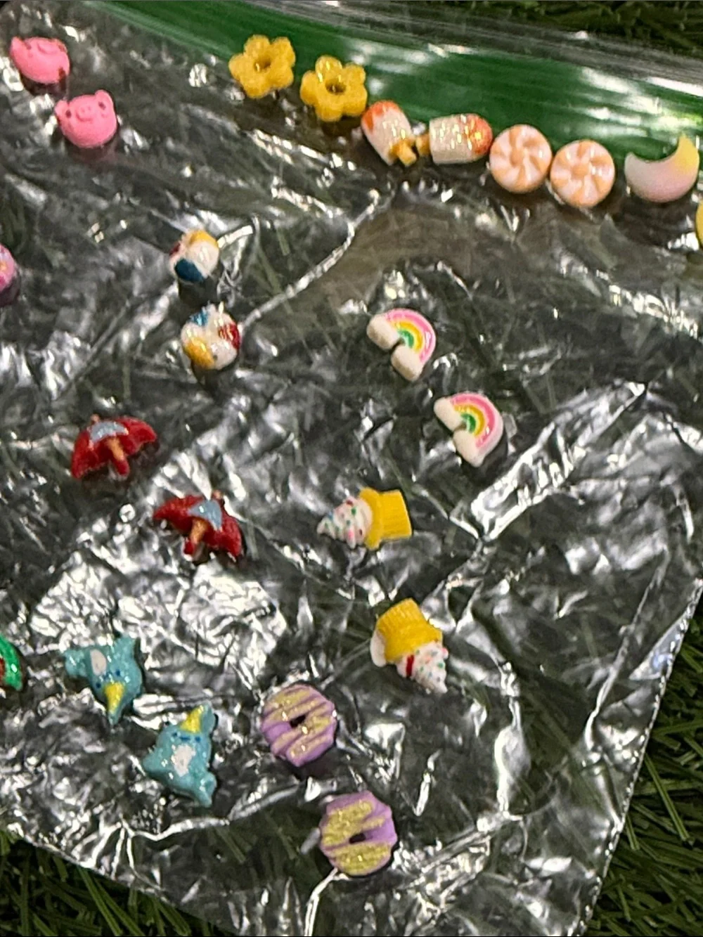 Kids Fun Summer Earrings - Miscellaneous Large Lot - 15 pair